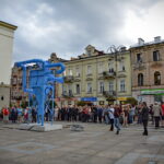 „Zjadacz kurzu” na Placu Artystów w Kielcach / Marzena Mąkosa / Radio Kielce