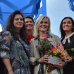 „Zjadacz kurzu” na Placu Artystów w Kielcach. Dorota Tworek. / Marzena Mąkosa / Radio Kielce