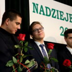 Rozdanie nagród "Nadzieje Kielc". Piotr Domagała, Kociełkiewicz Błażej i Radosław Opoka / Marzena Mąkosa / Radio Kielce