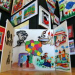 XV Edycja Ogólnopolskiego Konkursu Plastycznego "Sztuka Osób Niepełnosprawnych". Wystawa organizowana przez Państwowy Fundusz Rehabilitacji Osób Niepełnosprawnych "Moja Ojczyzna" / Marzena Mąkosa / Radio Kielce