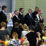 Pierwszaki poznawały zasady bezpieczeństwa na Hali Legionów w Kielcach / Marzena Mąkosa / Radio Kielce