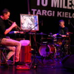 MEMORIAL TO MILES Targi Kielce Jazz Festiwal. Zespół Rafcox Trio w składzie : Rafał Gęborek - trąbka, Andrzej Rajski - perkusja, Paweł Konikiewicz - pianino / Marzena Mąkosa / Radio Kielce