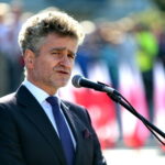 Przysięga wojskowa elewów służby przygotowawczej do NSR. Krzysztof Słoń - Senator RP / Marzena Mąkosa / Radio Kielce