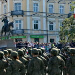 Przysięga wojskowa elewów służby przygotowawczej do NSR / Marzena Mąkosa / Radio Kielce