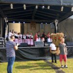 Dożynki w ogrodzie ojców bernardynów / Emilia Sitarska / Radio Kielce