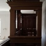 Pusty prospekt organowy na chórze / Emilia Sitarska / Radio Kielce