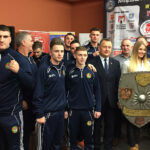 Reprezentacja Irlandii w boksie na mecz z Polską / Rafał Szymczyk / Radio Kielce