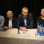 Mirosław Ciołak - szef kuchni restauracji Tęczowy Młyn w Kielcach, Teresa Wołczyk-Rosołowska - dyrektor Domu Kultury „Zameczek”, Karol Bielecki - szczypiornista PGE Vive Kielce, Małgorzata Banasik-Rusak - dyrektor Zespołu Szkół Przemysłu Spożywczego w Kielcach / Katarzyna Prędotka / Radio Kielce