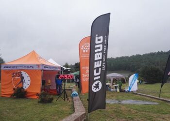 03.09.2017. Zbiornik Wióry. Start zawodów Swimrun / Anna Głąb - Radio Kielce / 03.09.2017. Zbiornik Wióry. Start zawodów Swimrun