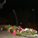 Ostrowiec. 75. rocznica zbiorowej egzekucji mieszkańców przez hitlerowców - uroczystości na Rynku / Emilia Sitarska / Radio Kielce