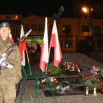 Ostrowiec. 75. rocznica zbiorowej egzekucji mieszkańców przez hitlerowców - uroczystości na Rynku / Emilia Sitarska / Radio Kielce