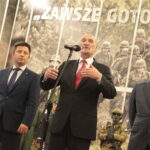 05.09.2017 Kielce. MSPO. Briefing z udziałem ministra obrony narodowej Antoniego Macierewicza / Włodzimierz Batóg  /  Radio Kielce / Kielce. MSPO. Briefing z udziałem ministra obrony narodowej Antoniego Macierewicza