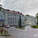 Wizualizacja planowanej rozbudowy i remontu Szpitala „Górka” w Busku-Zdroju - budynek szpitala, widok od strony wschodniej / APA Sałasińscy