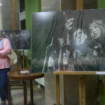 Jędrzejów. Wystawa "Artyści Buska-Zdroju w kręgu galerii Zielona w Jędrzejowie” / Ewa Pociejowska-Gawęda / Radio Kielce