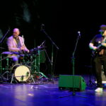 MEMORIAL TO MILES Targi Kielce Jazz Festiwal. Ulf Wakenius Trio w składzie : Ulf Wakenius - gitara, Leonardo Corradi - klawisz oraz Tony Match - perkusja / Marzena Mąkosa / Radio Kielce