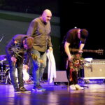 MEMORIAL TO MILES Targi Kielce Jazz Festiwal. Ulf Wakenius Trio w składzie : Ulf Wakenius - gitara, Leonardo Corradi - klawisz oraz Tony Match - perkusja / Bartłomiej Zapała / Radio Kielce