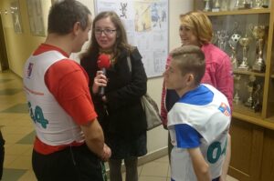 Nowiny. Świętokrzyski Turniej Badmintona Olimpiad Specjalnych / Krzysztof Bujnowicz / Radio Kielce