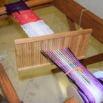 Warsztaty z tkactwa i gobelinu w Gminnym Centrum Kultury w Stopnicy / Kamil Włosowicz / Radio Kielce