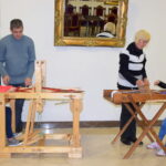 Warsztaty z tkactwa i gobelinu w Gminnym Centrum Kultury w Stopnicy / Kamil Włosowicz / Radio Kielce