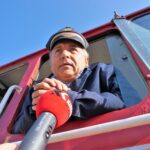 Ciuchcia Expres Ponidzie. Ostatni kursowy przejazd kolejki. Edward Choroszyński / Ewa Pociejowska-Gawęda / Radio Kielce