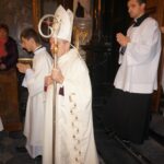 Sandomierz. Uroczystości ku czci bł. Wincentego Kadłubka. Biskup sandomierski Krzysztof Nitkiewicz / Grażyna Szlęzak - Wójcik / Radio Kielce