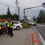 Policyjna akcja „żebyś widział i dał się zobaczyć” / Michał Kita / Radio Kielce