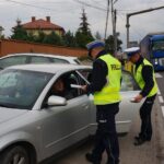 Policyjna akcja „żebyś widział i dał się zobaczyć” / Michał Kita / Radio Kielce
