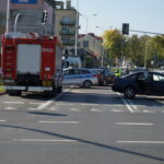 Wypadek na skrzyżowaniu ul. Sandomierskiej i Źródłowej / Bartłomiej Zapała / Radio Kielce