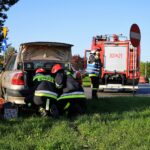 Wypadek na skrzyżowaniu ulicy Sandomierskiej i Alei Solidarności / Bartłomiej Zapała / Radio Kielce