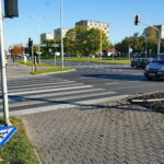 Wypadek na skrzyżowaniu ulicy Sandomierskiej i Alei Solidarności / Bartłomiej Zapała / Radio Kielce