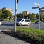 Wypadek na skrzyżowaniu ulicy Sandomierskiej i Alei Solidarności / Bartłomiej Zapała / Radio Kielce