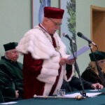 Inauguracja roku akademickiego na Wszechnicy Świętokrzyskiej. Rektor uczelni prof. Mieczysław Adamczyk / Michał Kita / Radio Kielce