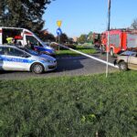 Wypadek na skrzyżowaniu ulicy Sandomierskiej i Alei Solidarności / Bartłomiej Zapała / Radio Kielce