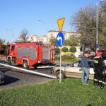 Wypadek na skrzyżowaniu ulicy Sandomierskiej i Alei Solidarności / Bartłomiej Zapała / Radio Kielce