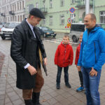 Kielce. Miejska gra historyczna nawiązująca do okresu Generalnego Gubernatorstwa / Wiktor Dziarmaga / Radio Kielce