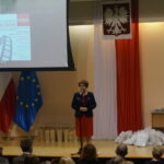 Finał konkursu filmowego "Co to znaczy być patriotą". Poseł PiS Maria Zuba / Marcin Różyc / Radio Kielce