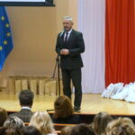 Finał konkursu filmowego "Co to znaczy być patriotą". Świętokrzyski kurator oświaty Kazimierz Mądzik / Marcin Różyc / Radio Kielce