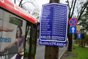Kielce. Grupa mieszkańców nie zgadza się na budowę drogi ekspresowej S74 przez centrum miasta / Radio Kielce