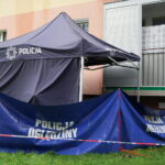 62-letnia kobieta wypadła z okna na 10. piętrze wieżowca, przy ulicy Romualda w Kielcach / Kamil Król / Radio Kielce