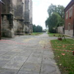 Szkody wyrządzone przez wichurę na dachu bazyliki kolegiackiej w Wiślicy / Kamil Włosowicz / Radio Kielce