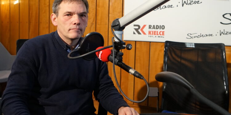 Krzysztof Myśliński z Towarzystwa Przyjaciół Kielc / Karol Żak / Radio Kielce
