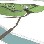 Wizualizacje planowanej rewitalizacji nadnidziańskich terenów w Wiślicy / Studio Architektoniczne ARCHECON