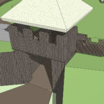 Wizualizacje planowanej rewitalizacji nadnidziańskich terenów w Wiślicy / Studio Architektoniczne ARCHECON