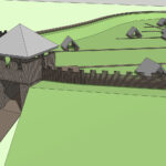 Wizualizacje planowanej rewitalizacji nadnidziańskich terenów w Wiślicy / Studio Architektoniczne ARCHECON