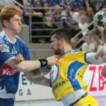 8. kolejka PGNiG Superligi Orlen Wisła Płock - PGE Vive Kielce. Alex Dujszebajew / Krzysztof Bujnowicz / Radio Kielce