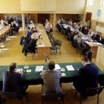 Nadzwyczajna sesja Rady Powiatu Włoszczowskiego / Jarosław Kubalski / Radio Kielce