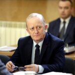 Nadzwyczajna sesja Rady Powiatu Włoszczowskiego. Jerzy Suliga, starosta włoszczowski / Jarosław Kubalski / Radio Kielce