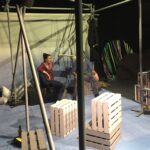 Kielce. Premiera przed spektaklem „Sztuka latania” Teatru i Aktora Kubuś / Ryszard Koziej / Radio Kielce