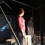 Kielce. Spektakl "Sztuka Latania" Teatru Kubuś w Szkole Podstawowej nr 25 / Ryszard Koziej / Radio Kielce