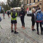 Pierwsza Jesienna Sandomierska Dycha. Rozgrzewka / Grażyna Szlęzak-Wójcik / Radio Kielce